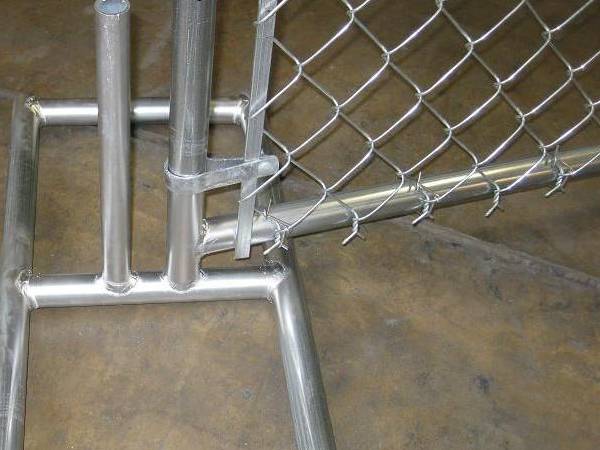 Chain link fence